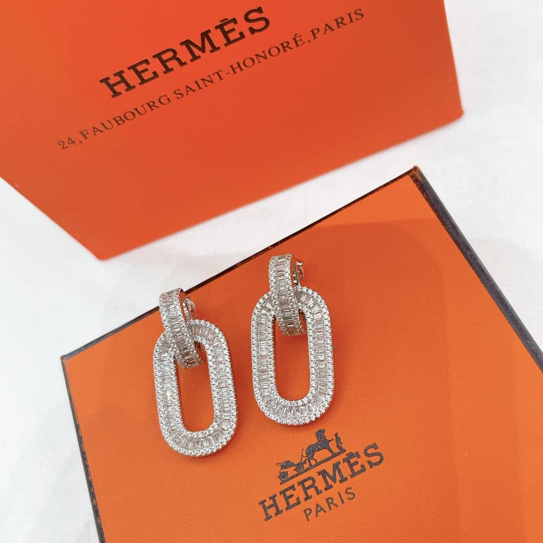 Best Replica Luxury Hermes Classic AAA+ Earring - Colareps