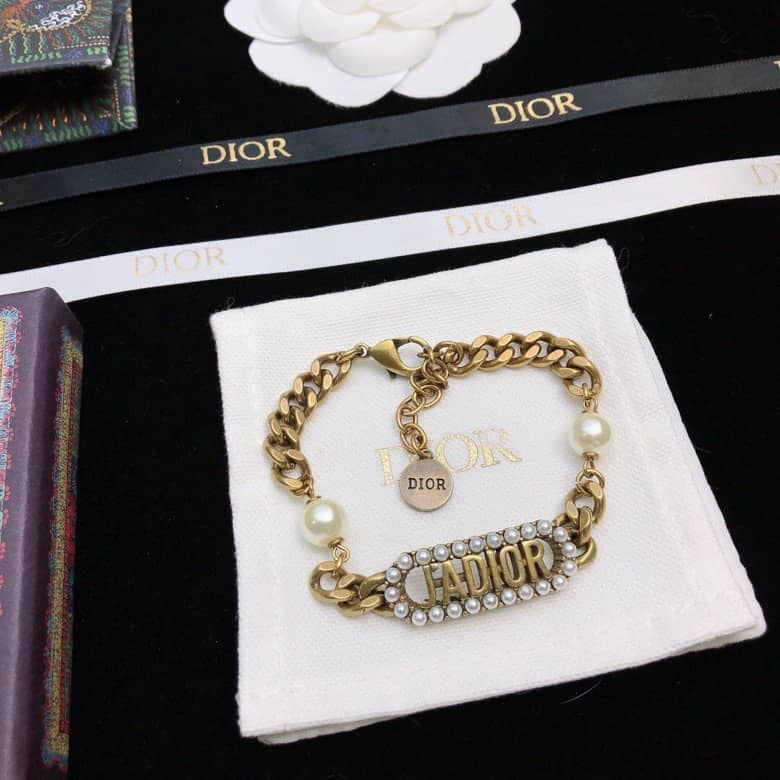 Best Replica Fake Christian Dior Logo Bracelet - Colareps