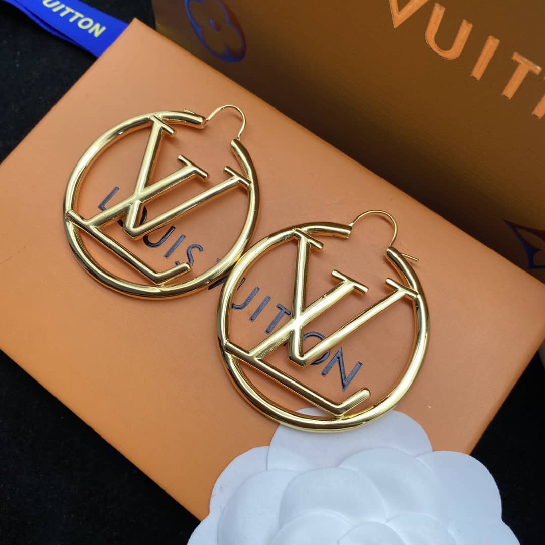 Best Replica Knockoff Louis vuitton Logo Earring - Colareps