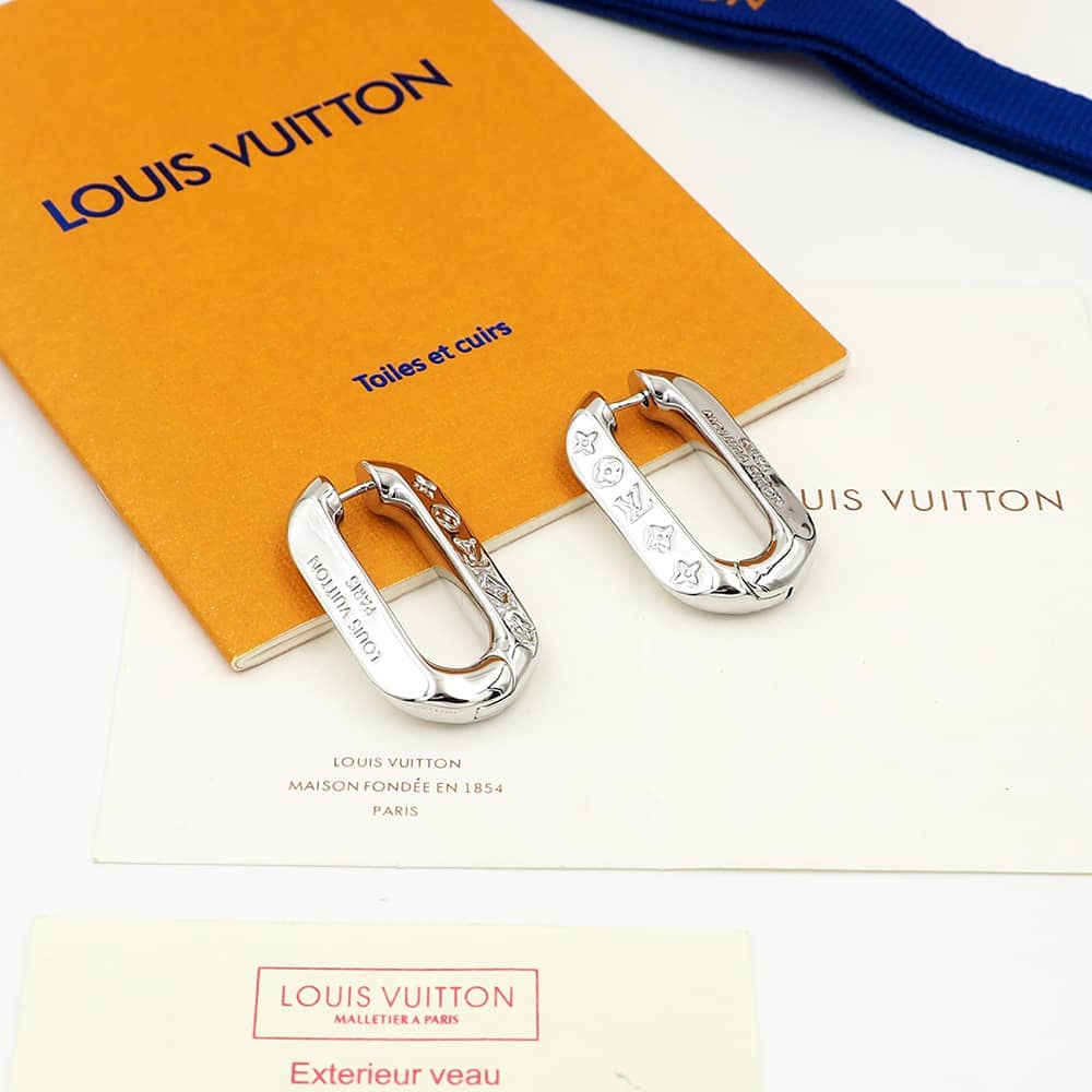 Best Replica Fake Louis vuitton Logo Earring - Colareps