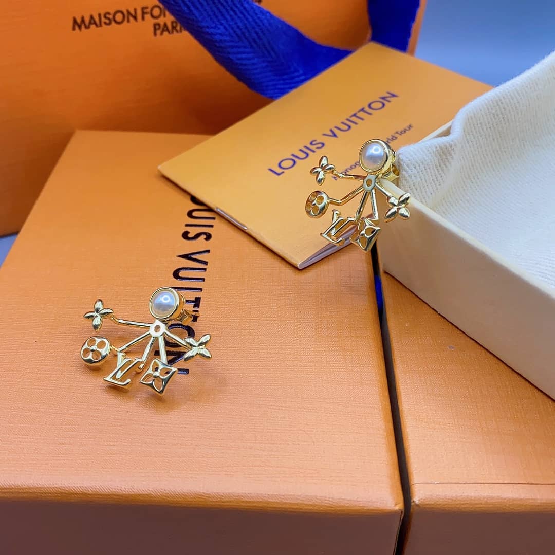 Best Replica LV Hoop Earrings Dupe Logo - Colareps