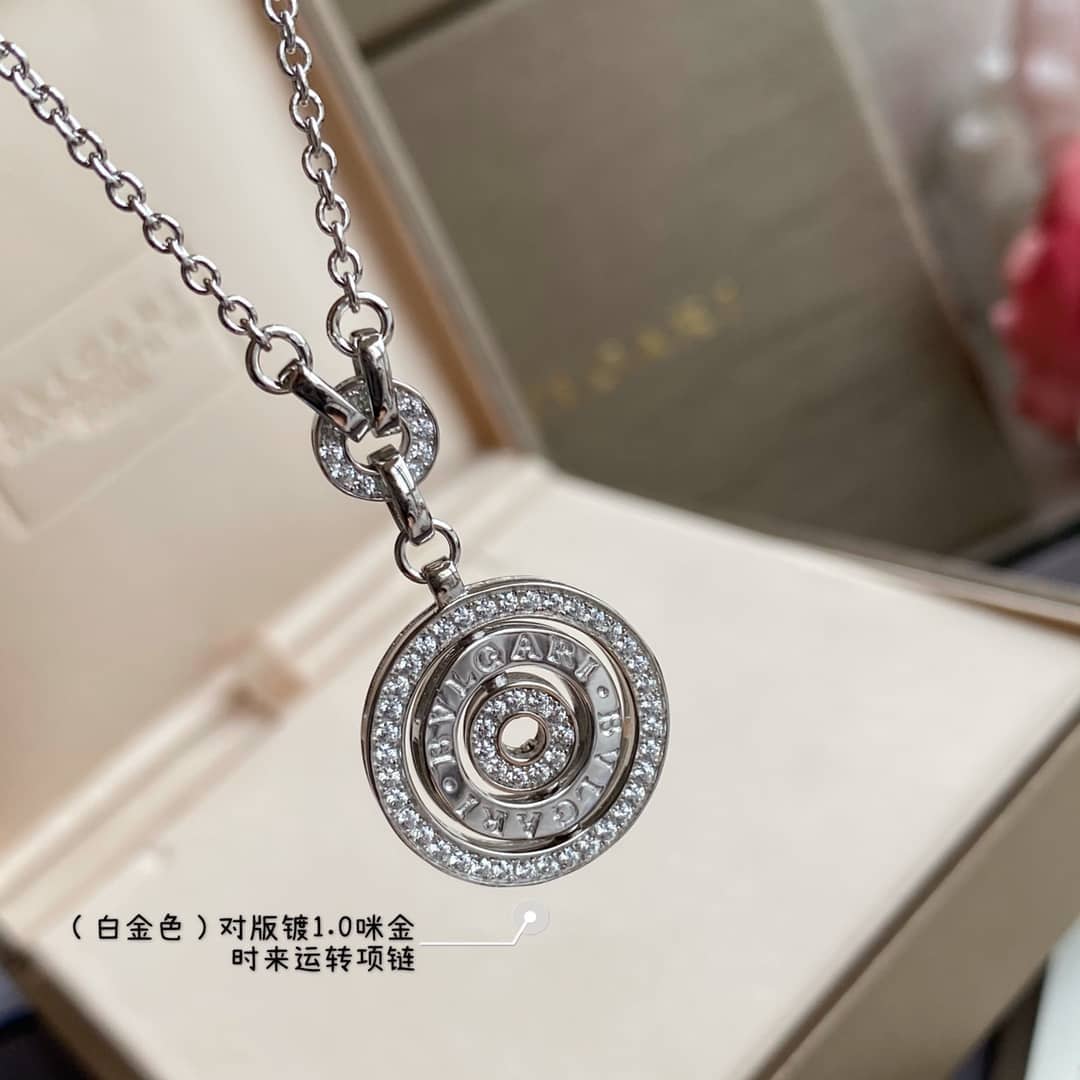Best Replica Knockoff Bvlgari Logo Necklace - Colareps