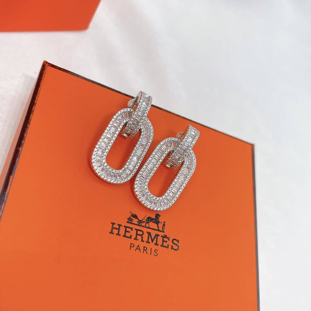 Best Replica Luxury Hermes Classic AAA+ Earring - Colareps