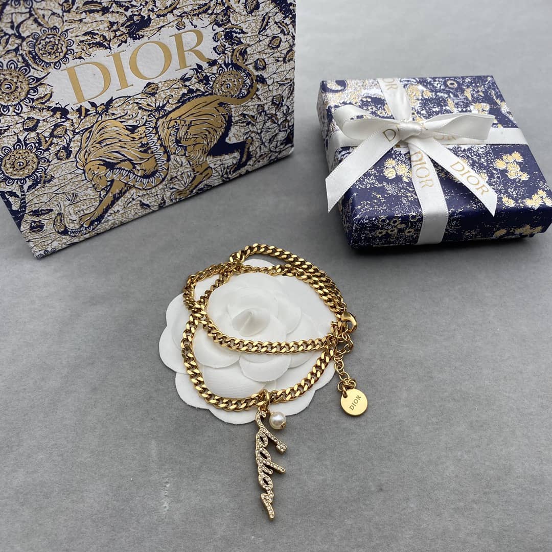 Best Replica Designer Christian Dior Classic Necklace - Colareps