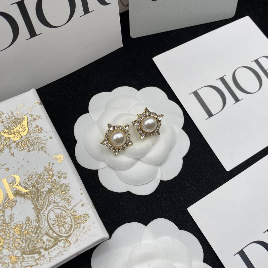 Best Replica Luxury Christian Dior Classic AAA+ Earring - Colareps