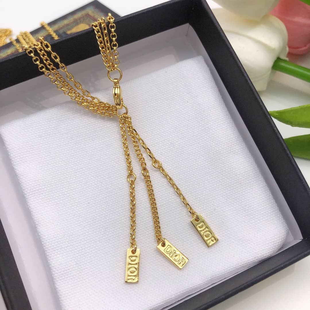 Best Replica Top Quality Christian Dior Necklace - Colareps