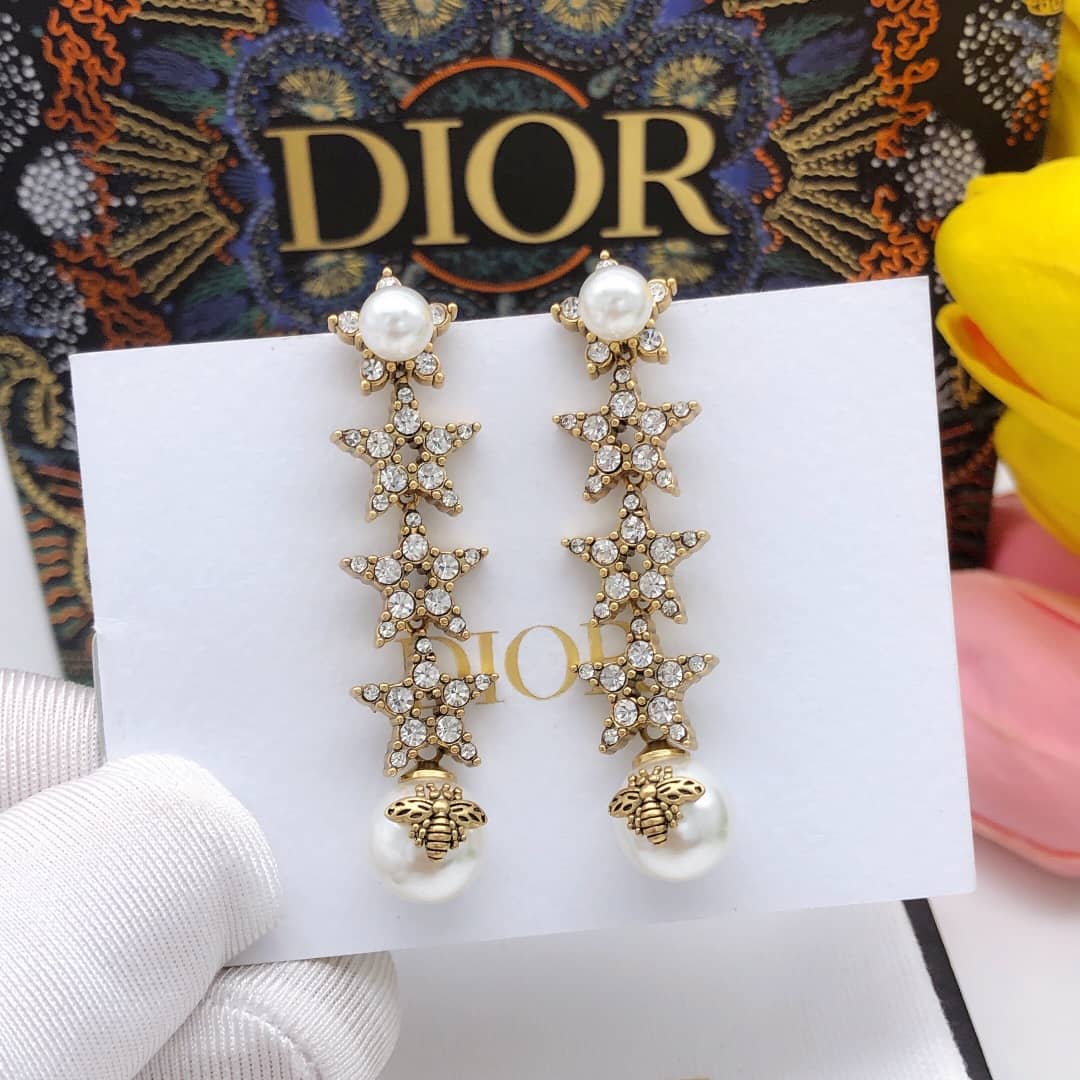 Best Replica Knockoff Christian Dior Logo Earring - Colareps