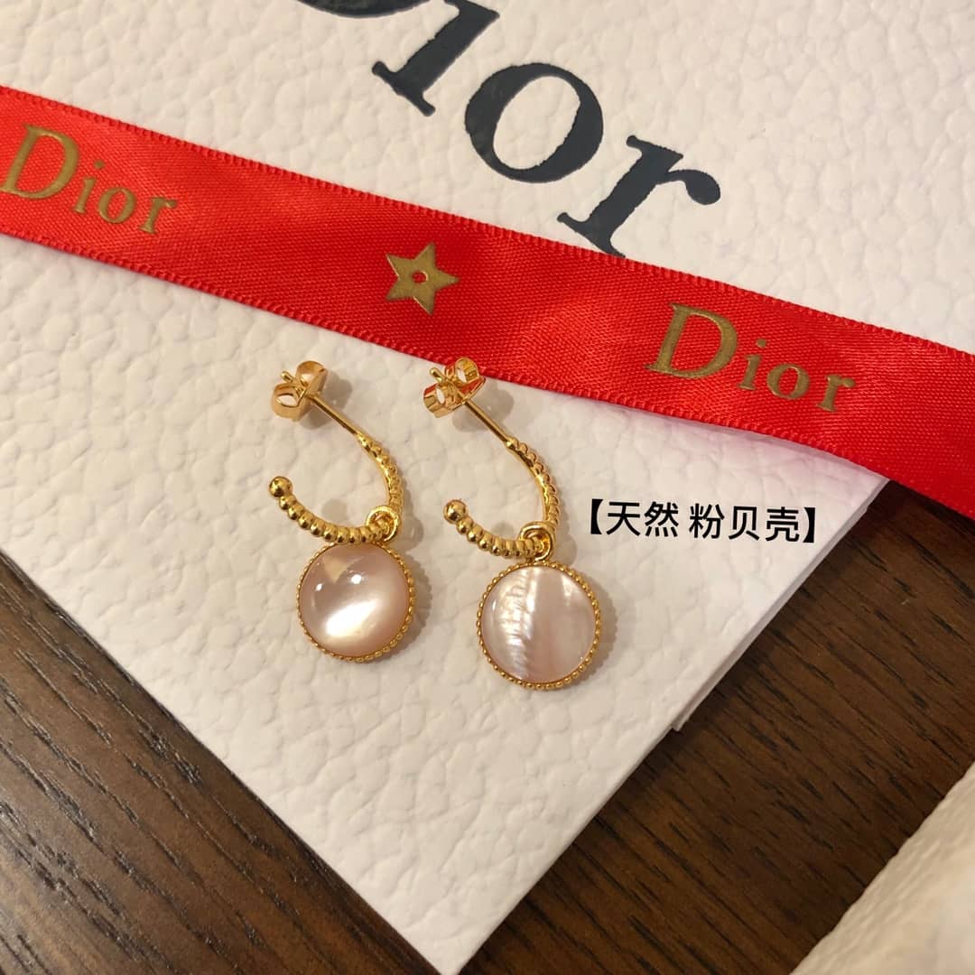 Best Replica Wholesale Christian Dior Logo Earring - Colareps