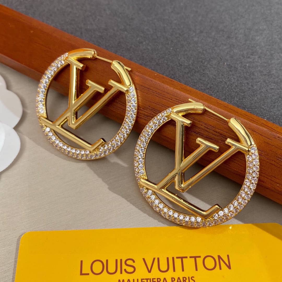 Best Replica Knockoff Louis vuitton Logo Earring - Colareps