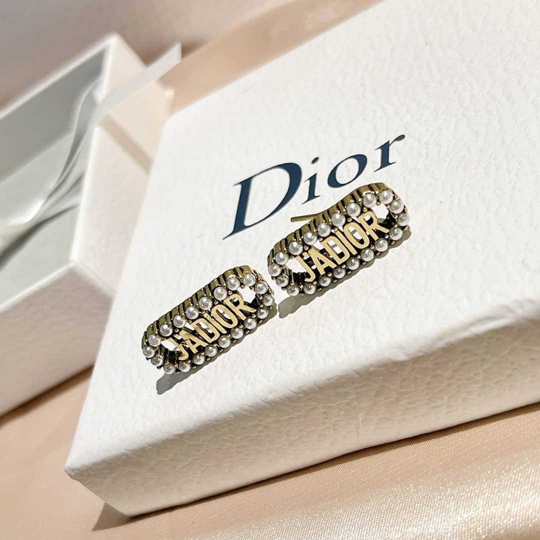 Best Replica Wholesale Christian Dior Logo Earring - Colareps