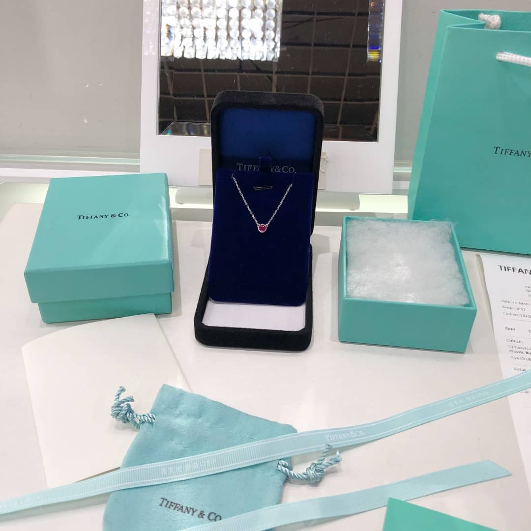 Best Replica Wholesale Tiffany Logo Necklace - Colareps