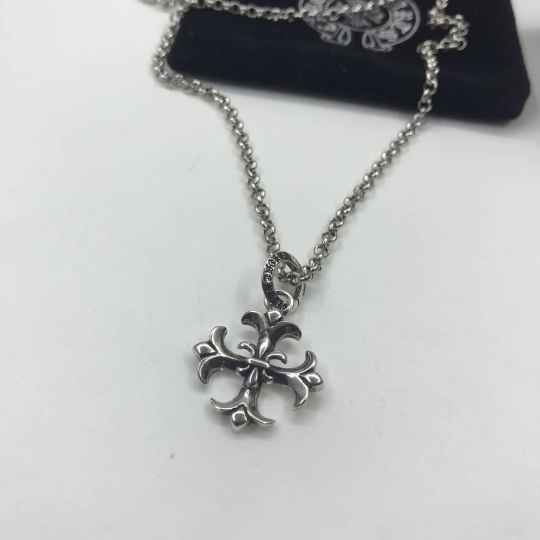 Best Replica Wholesale Chrome Hearts Logo Necklace - Colareps