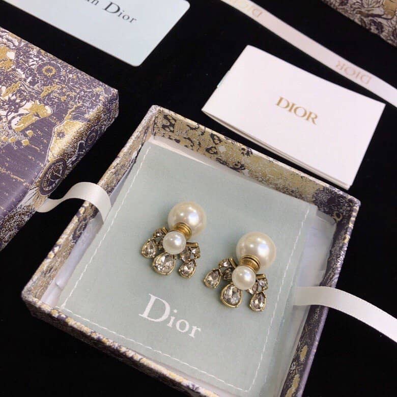 Best Replica Knockoff Christian Dior Logo Earring - Colareps