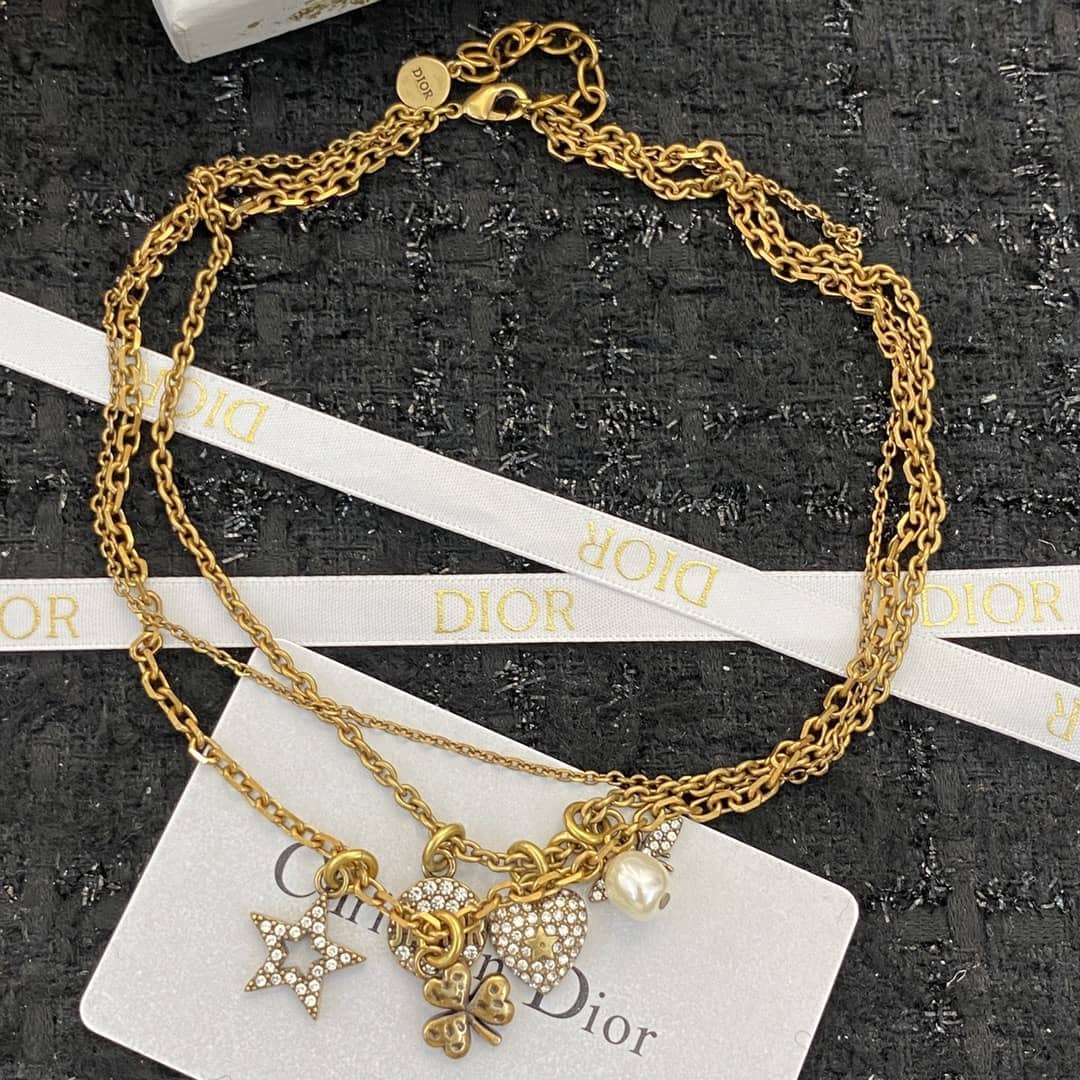 Best Replica Luxury Christian Dior Classic AAA+ Necklace - Colareps