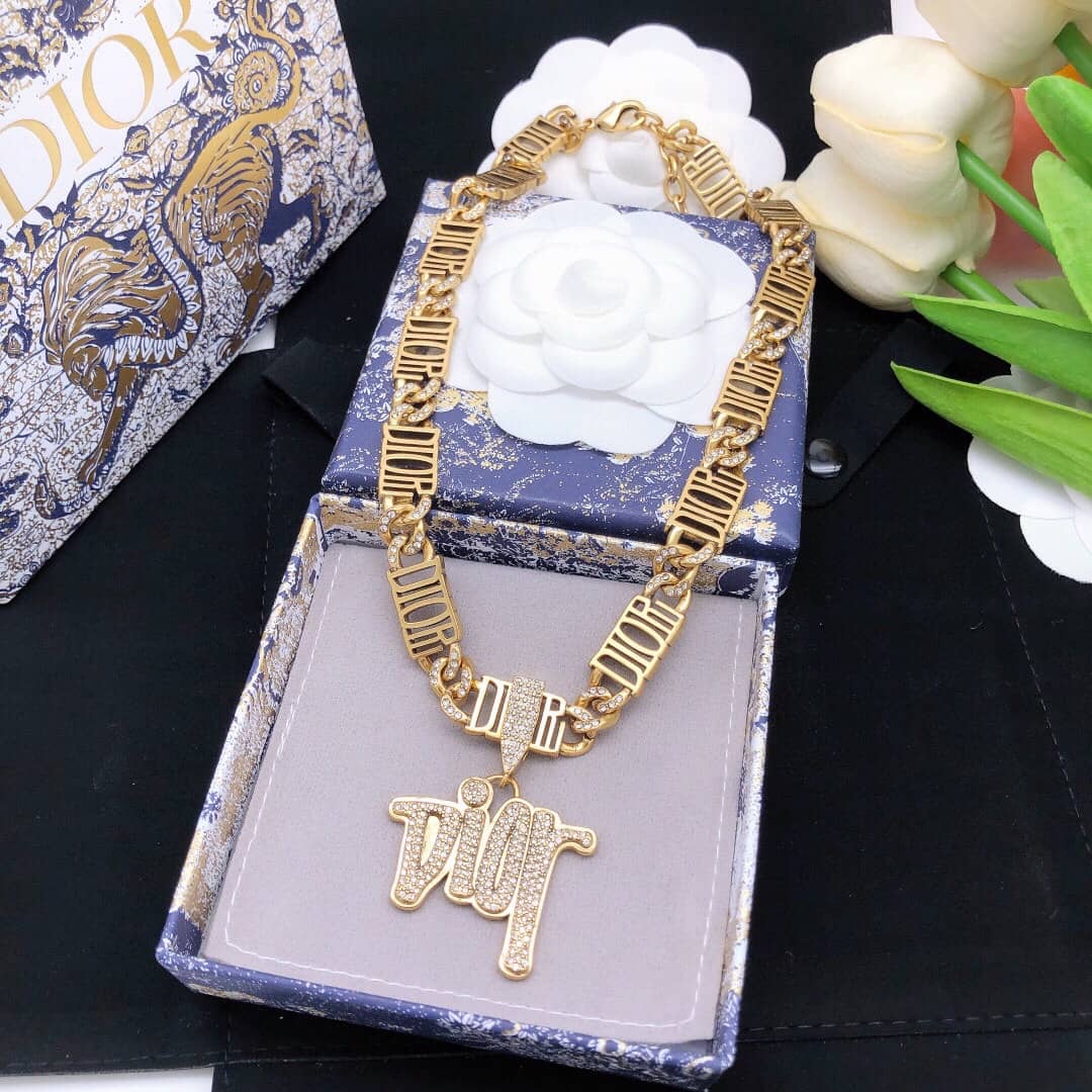 Best Replica Designer Christian Dior Classic Necklace - Colareps