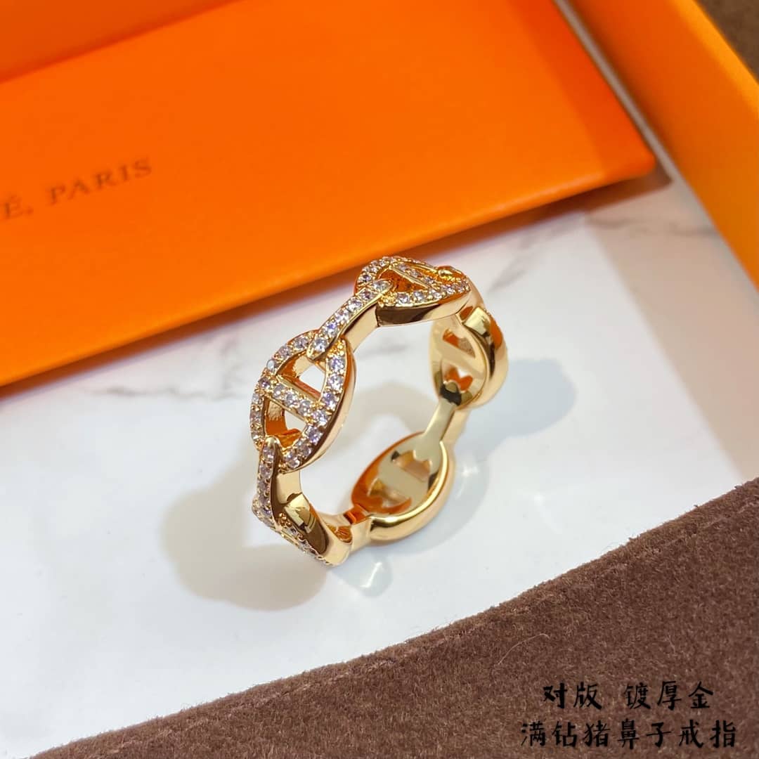 Best Replica 7 Star Hermes Ring - Colareps