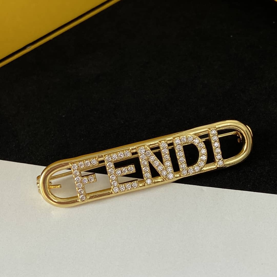Best Replica Wholesale Fendi Logo Brooch - Colareps