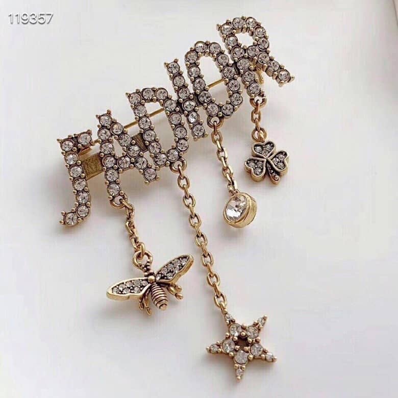 Best Replica Designer Christian Dior Classic Brooch - Colareps