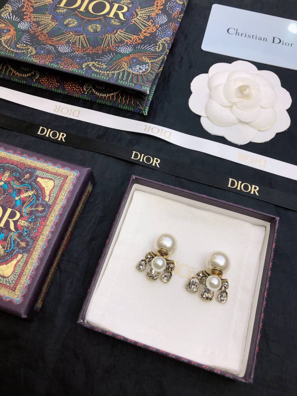 Best Replica Knockoff Christian Dior Logo Earring - Colareps