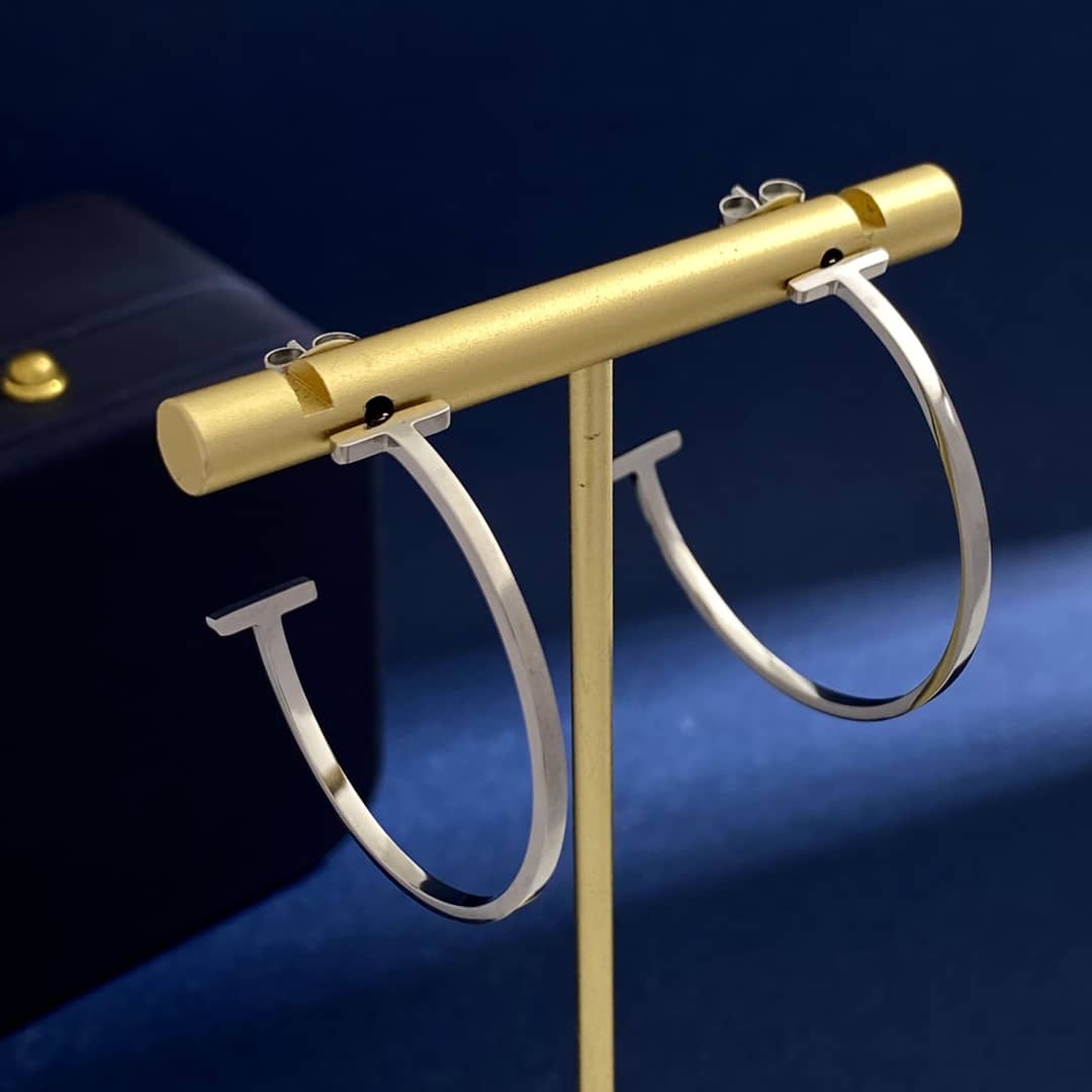 Best Replica Knockoff Tiffany Logo Earring - Colareps