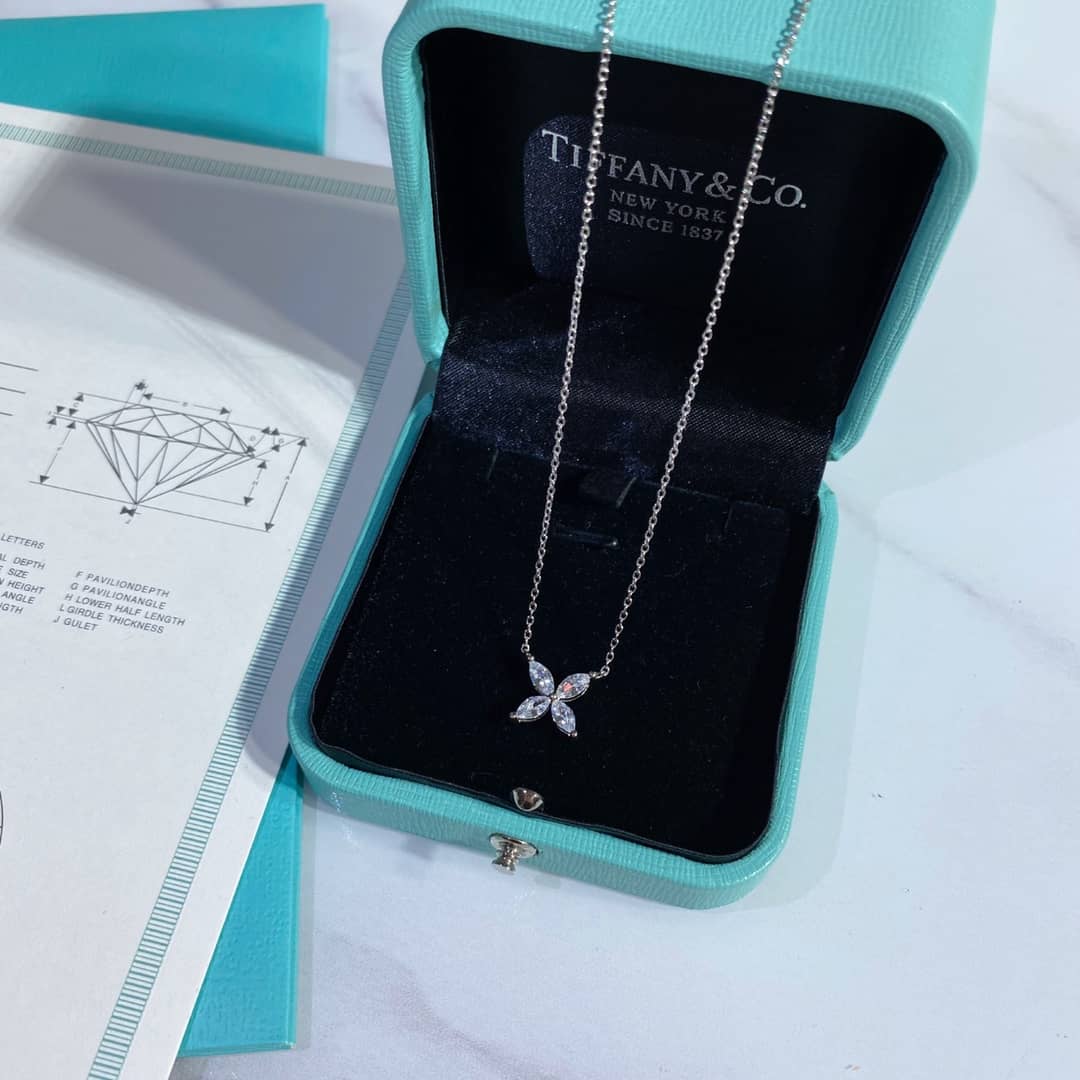 Best Replica Wholesale Tiffany Logo Necklace - Colareps