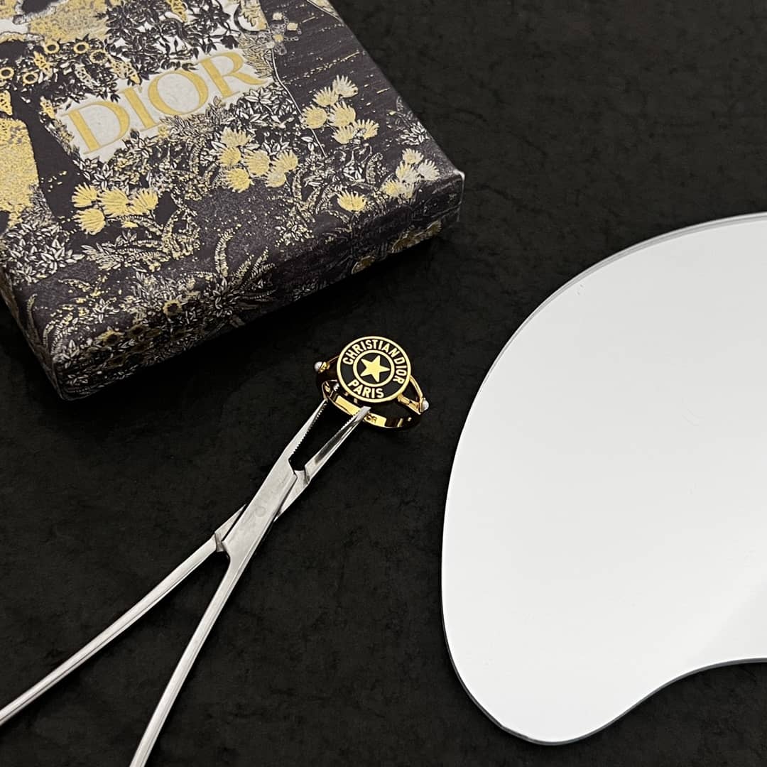 Best Replica Wholesale Christian Dior Logo Ring - Colareps