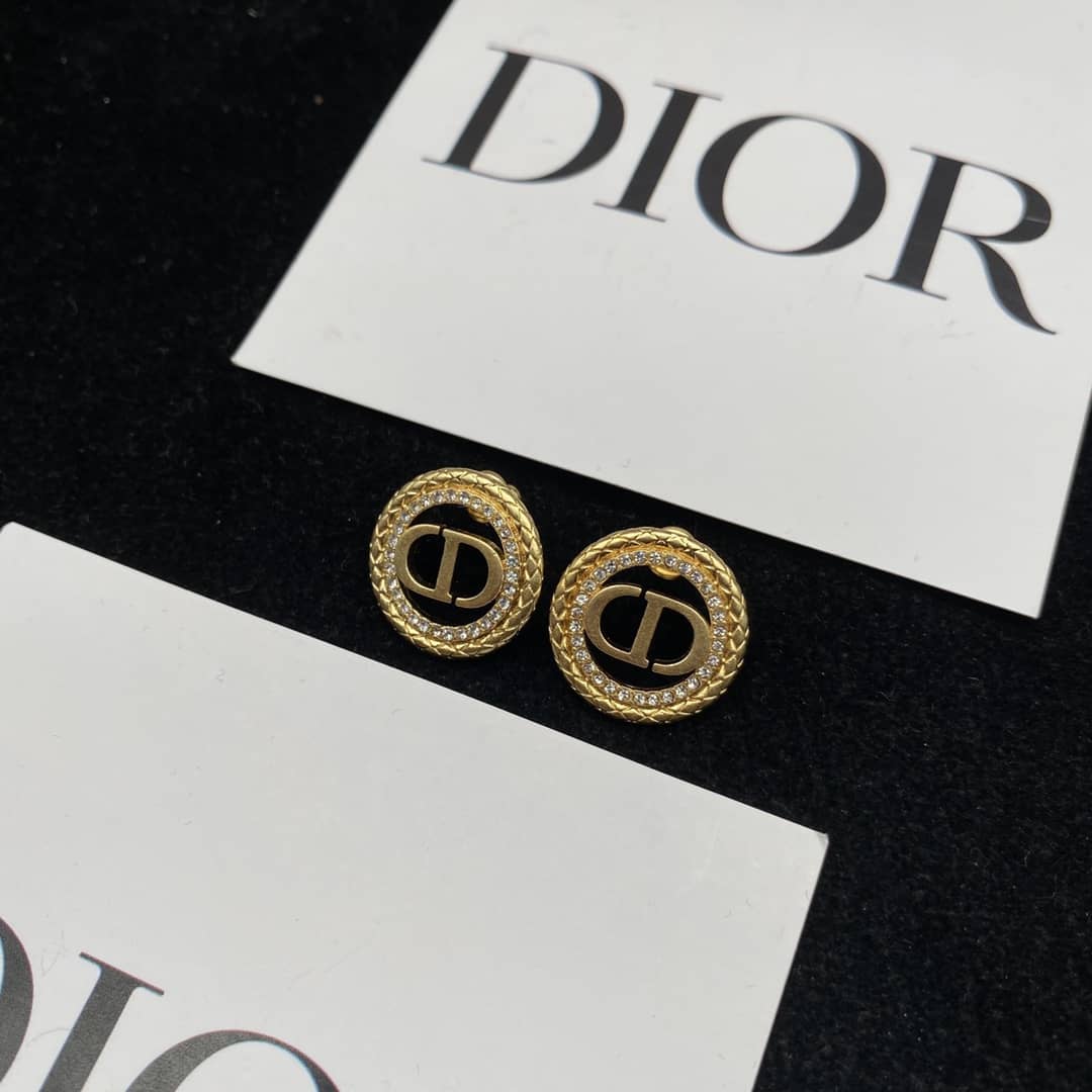 Best Replica Wholesale Christian Dior Logo Earring - Colareps