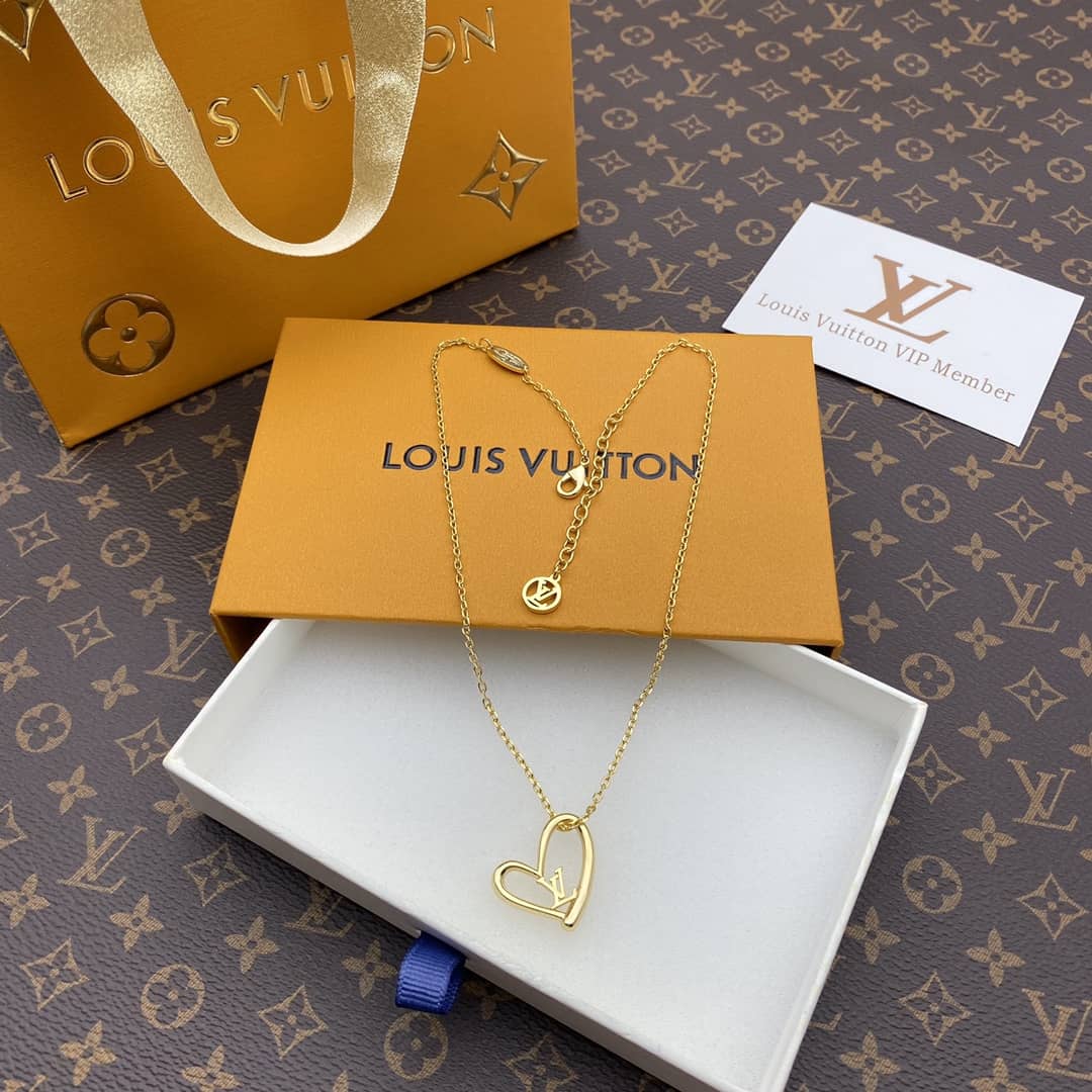 Best Replica Fake Louis vuitton Logo Necklace - Colareps