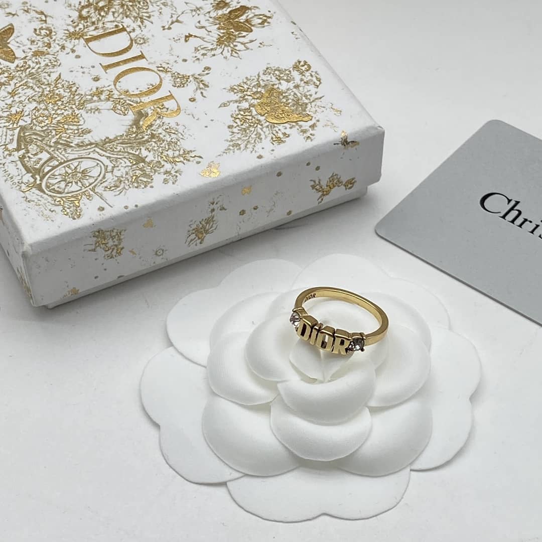 Best Replica Wholesale Christian Dior Logo Ring - Colareps