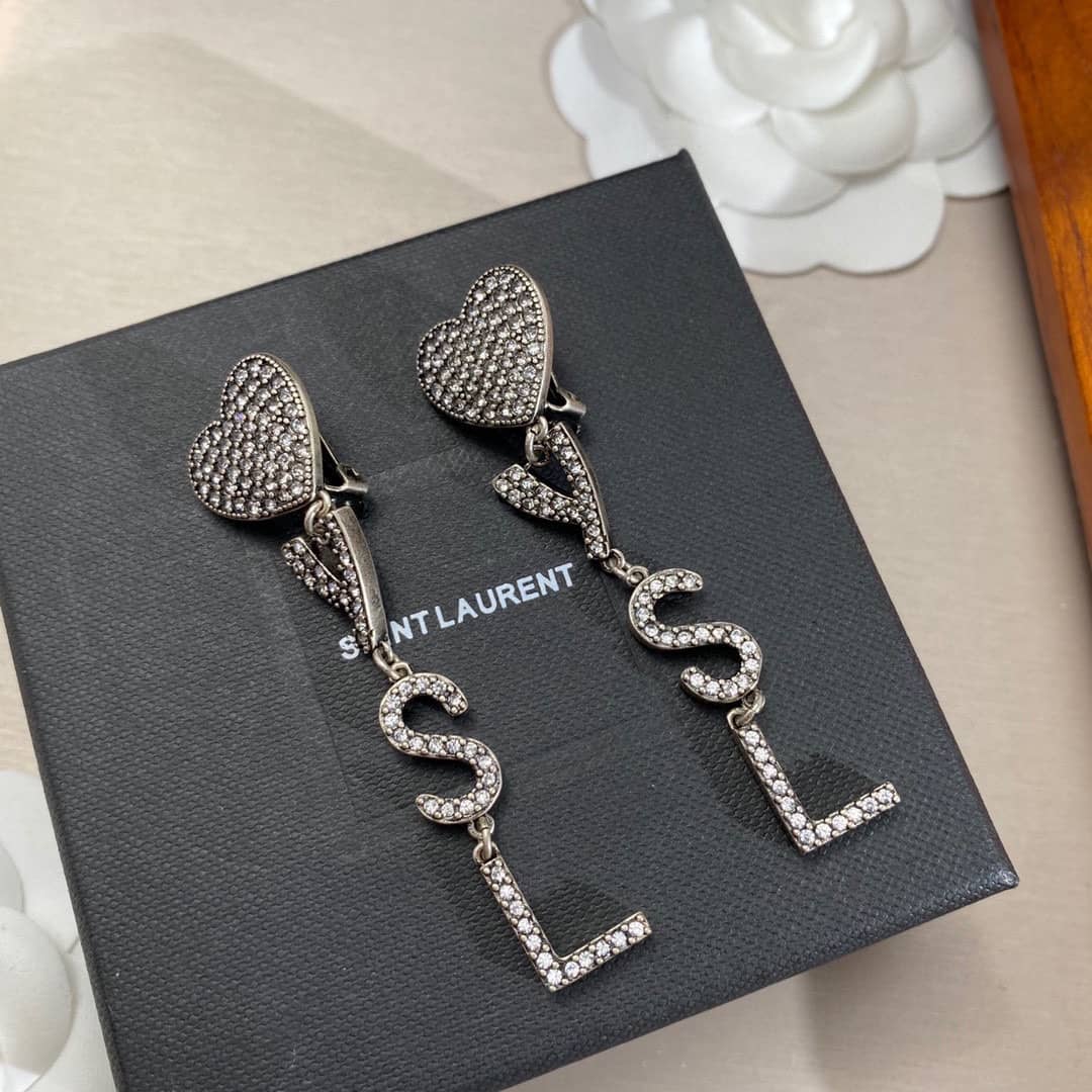 Best Replica Knockoff YSL Logo Earring - Colareps