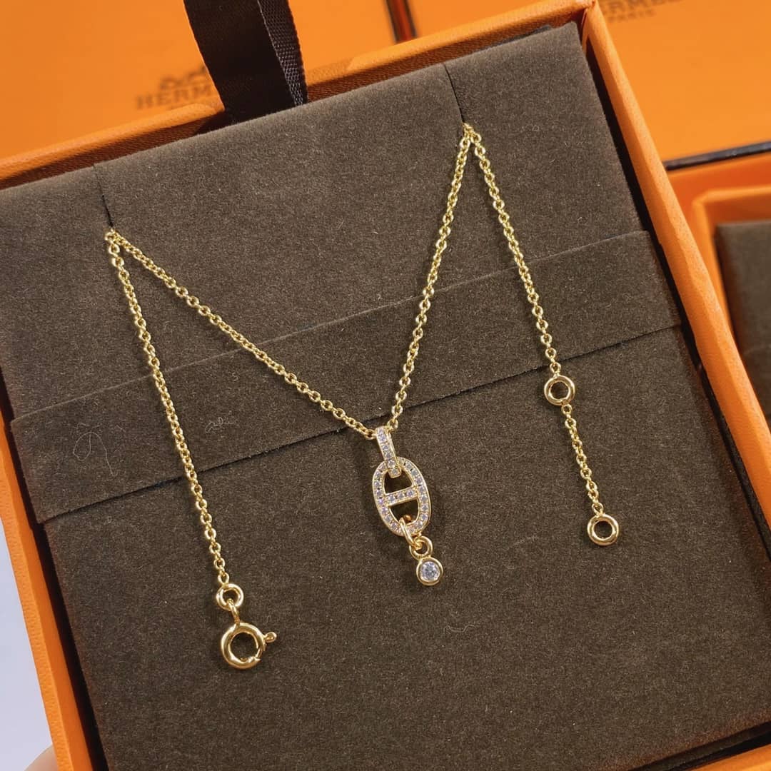 Best Replica Wholesale Hermes AAA+ Necklace - Colareps