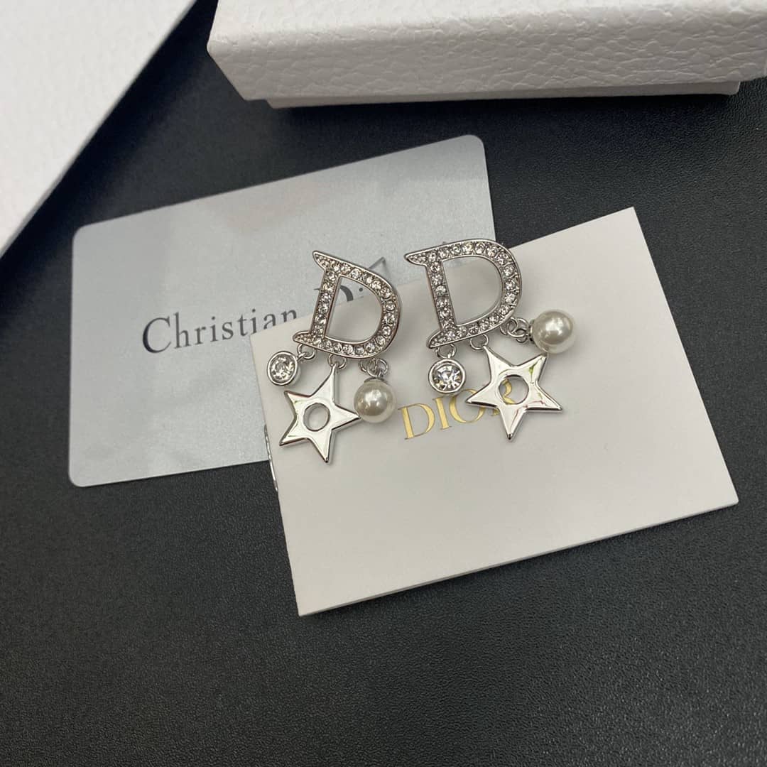 Best Replica Knockoff Christian Dior Logo Earring - Colareps