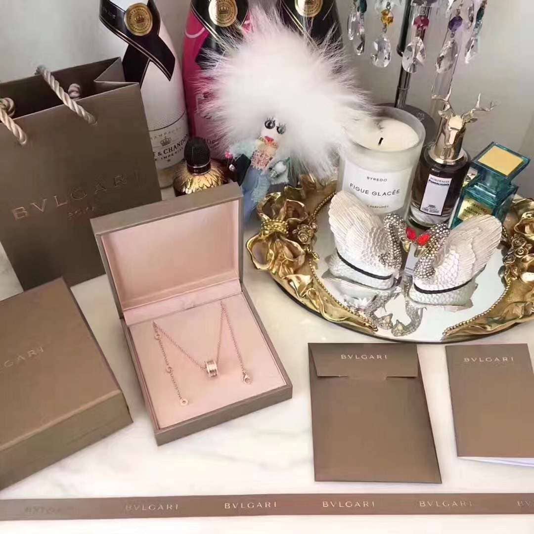 Best Replica Fake Bvlgari Logo Necklace - Colareps