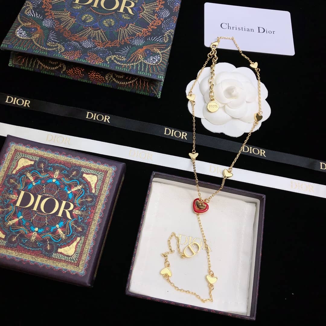 Best Replica Wholesale Christian Dior Logo Necklace - Colareps