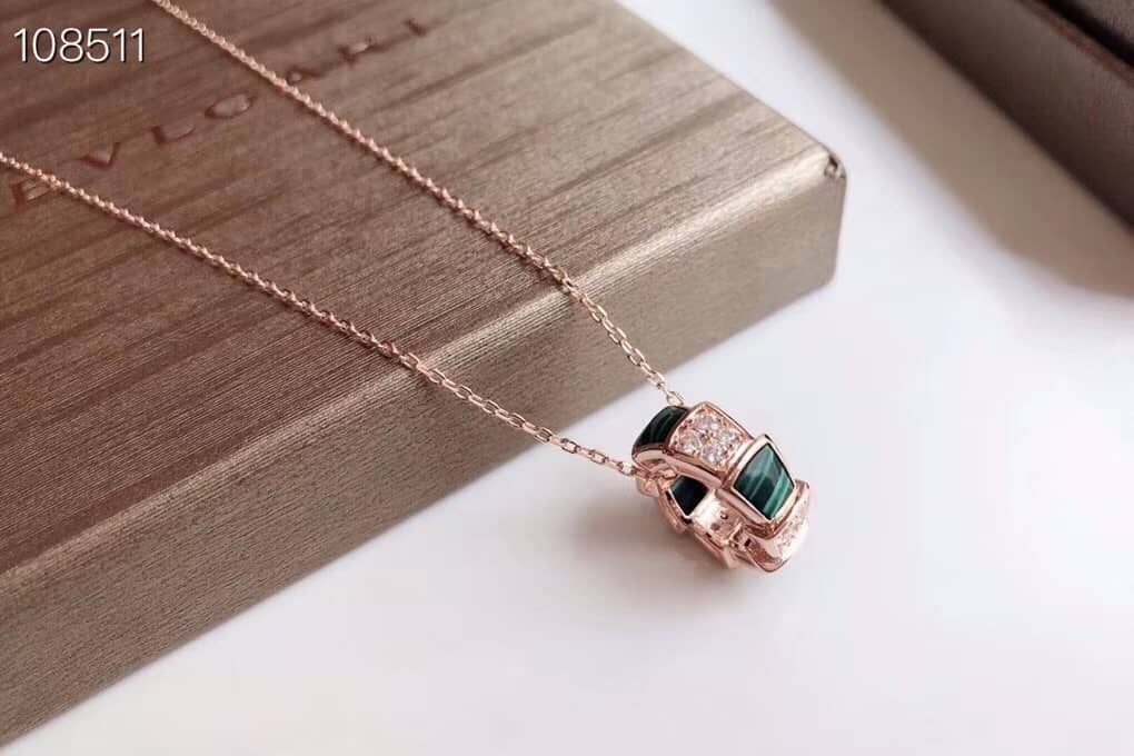 Best Replica Wholesale Bvlgari Logo Necklace - Colareps