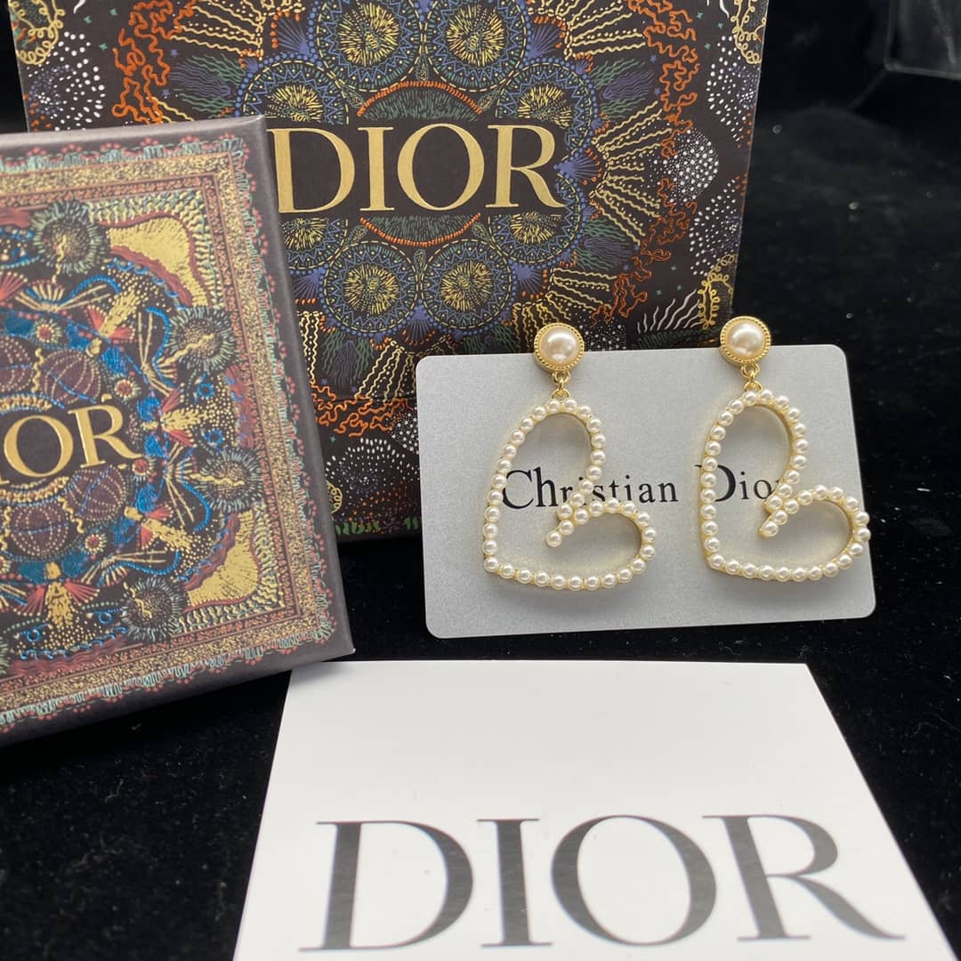 Best Replica Wholesale Christian Dior Logo Earring - Colareps