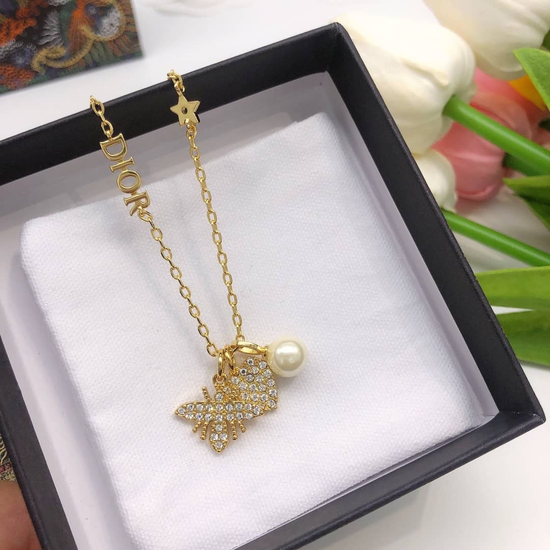 Best Replica Wholesale Christian Dior AAA+ Necklace - Colareps