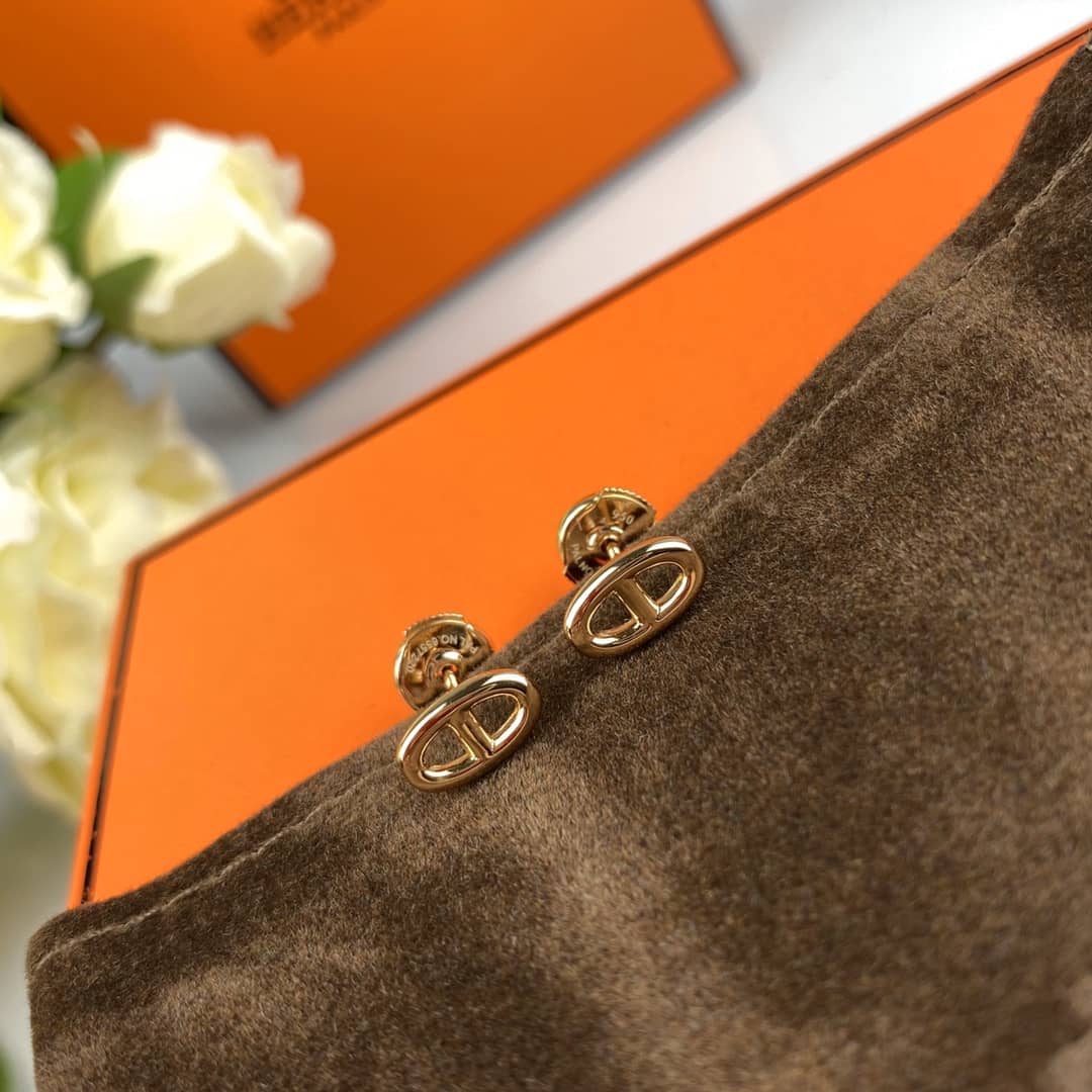 Best Replica Luxury Hermes Classic AAA+ Earring - Colareps