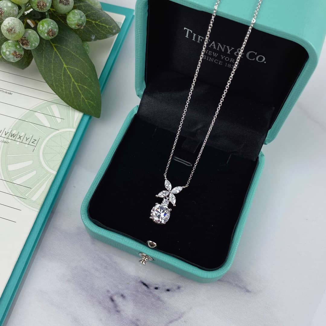 Best Replica Wholesale Tiffany Logo Necklace - Colareps