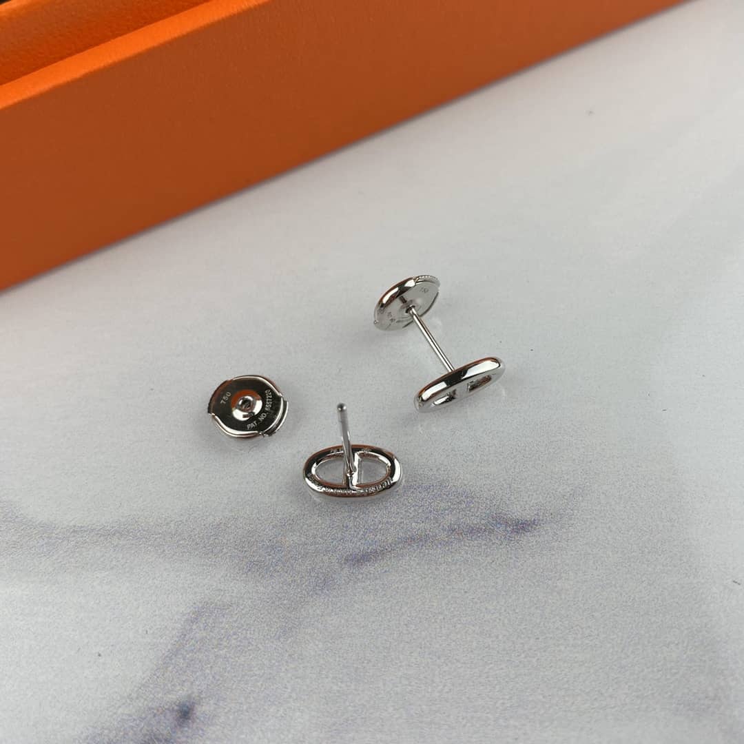Best Replica Luxury Hermes Classic AAA+ Earring - Colareps