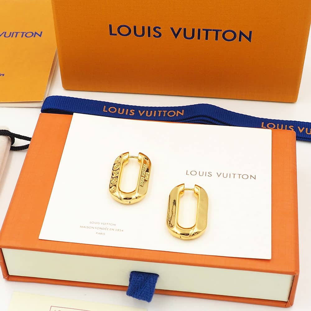 Best Replica Knockoff Louis vuitton Logo Earring - Colareps
