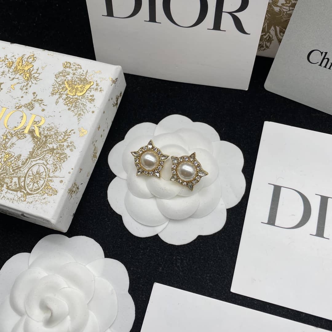 Best Replica Luxury Christian Dior Classic AAA+ Earring - Colareps