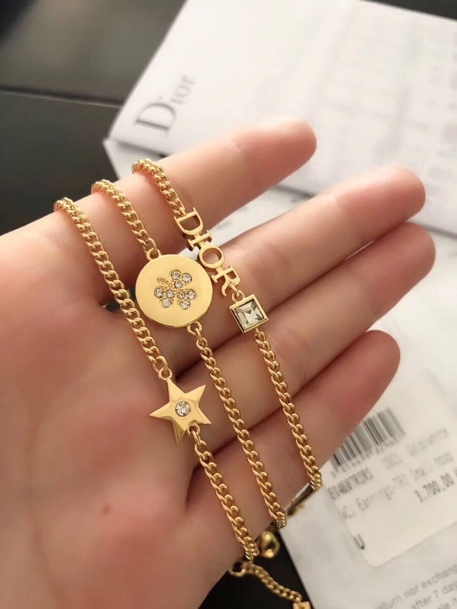 Best Replica Fake Christian Dior Logo Bracelet - Colareps