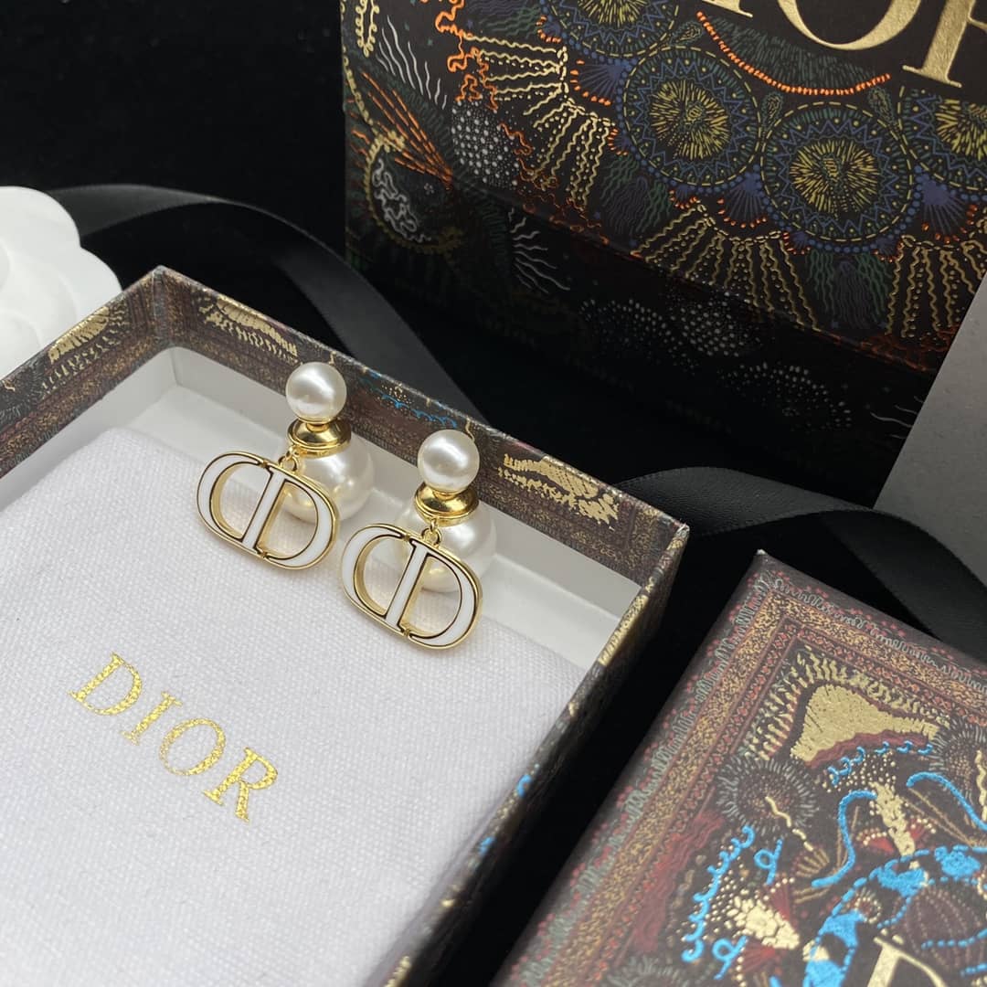 Best Replica Wholesale Christian Dior Logo Earring - Colareps