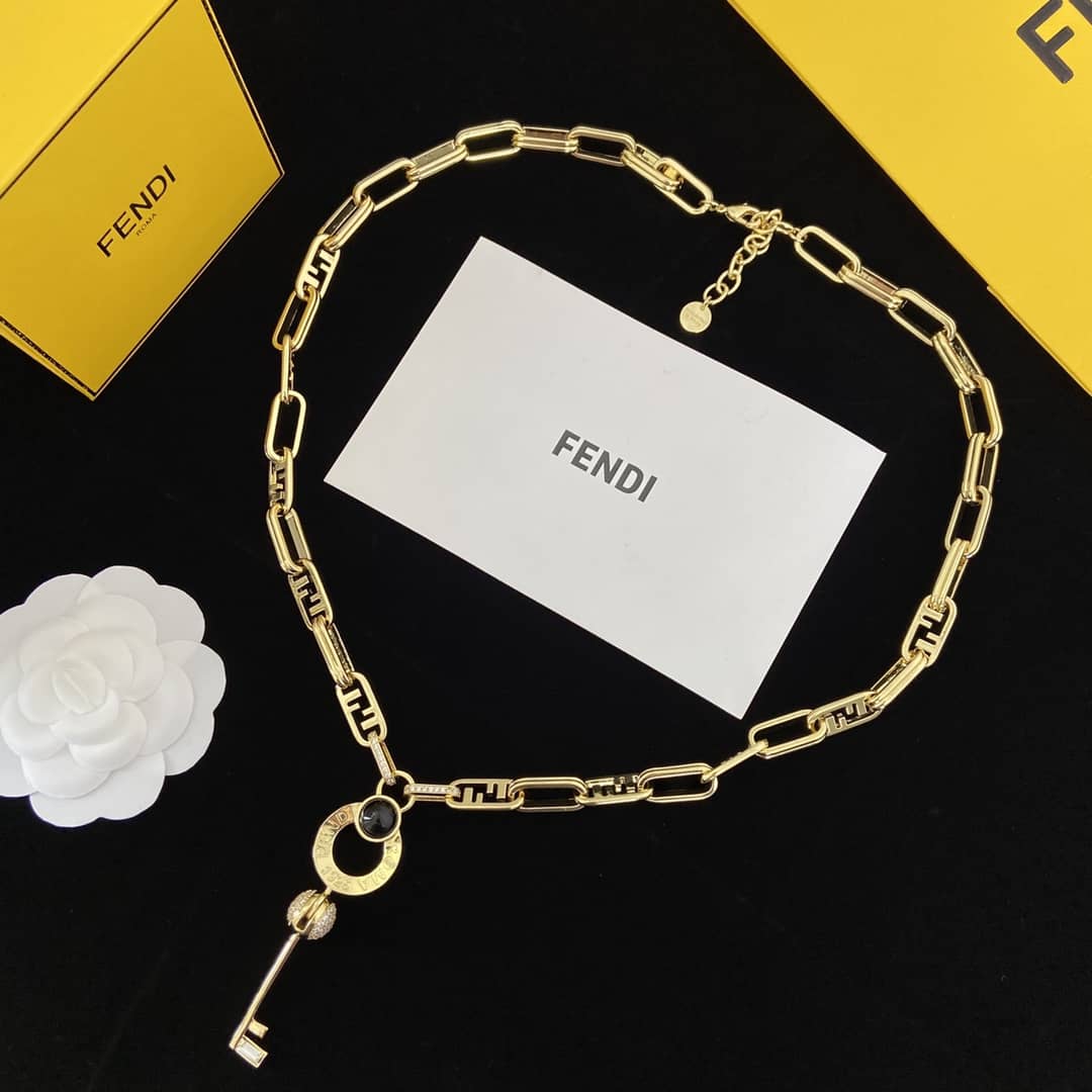 Best Replica Designer Fendi Classic Necklace - Colareps