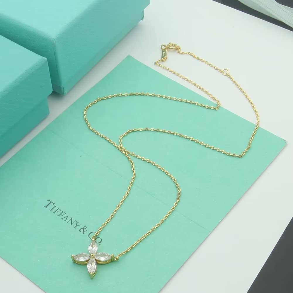 Best Replica Wholesale Tiffany Logo Necklace - Colareps