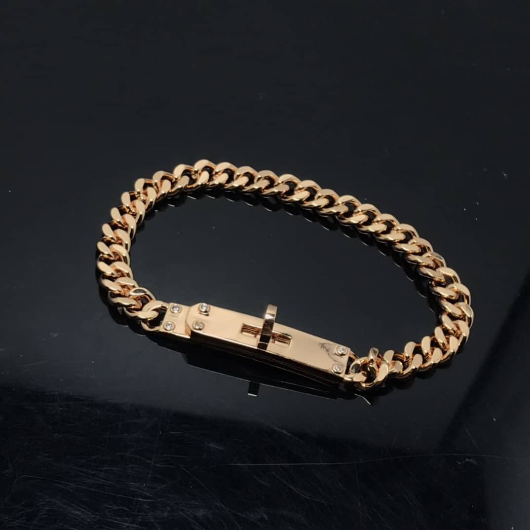 Best Replica Fake Hermes Logo Bracelet - Colareps