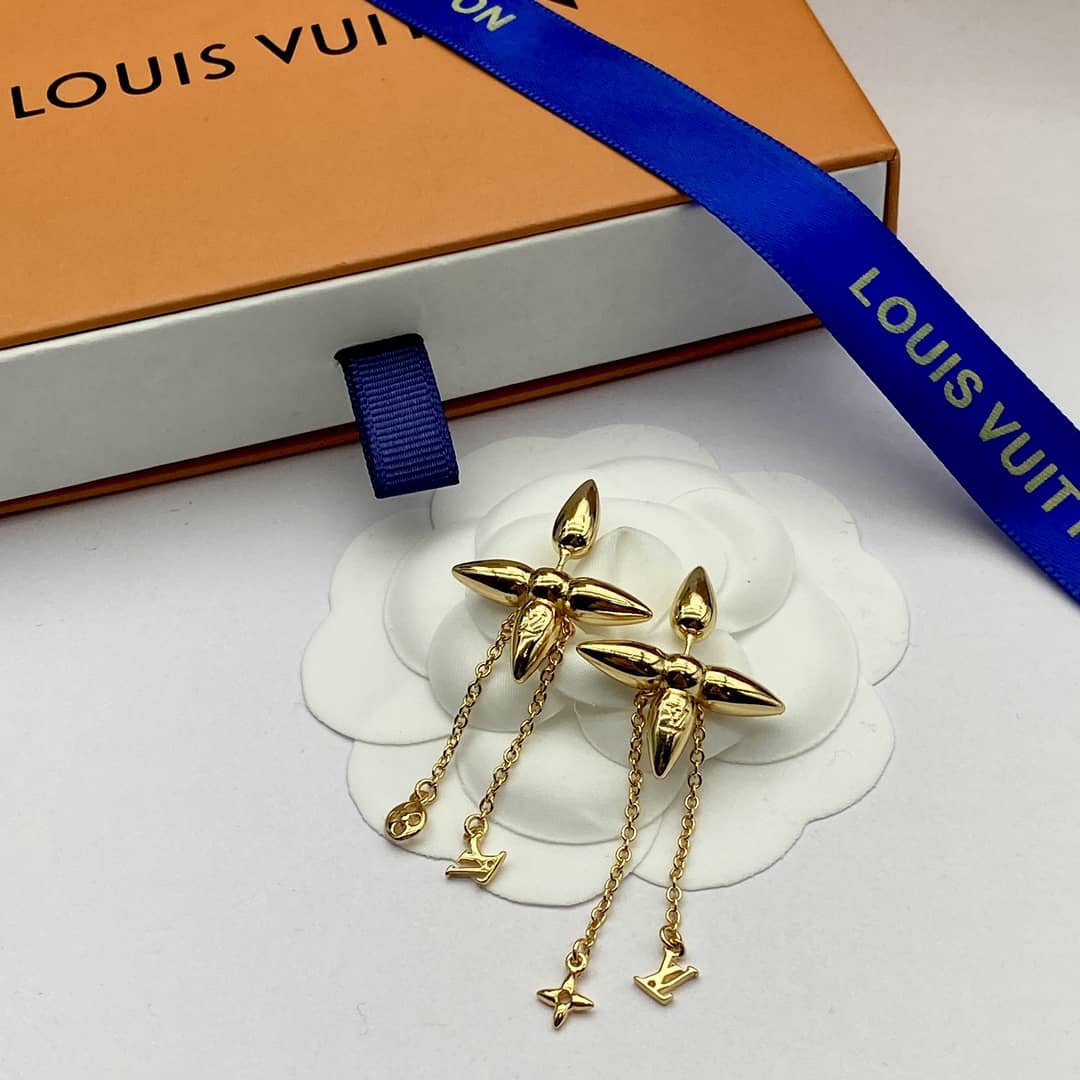 Best Replica Fake Louis vuitton Logo Earring - Colareps
