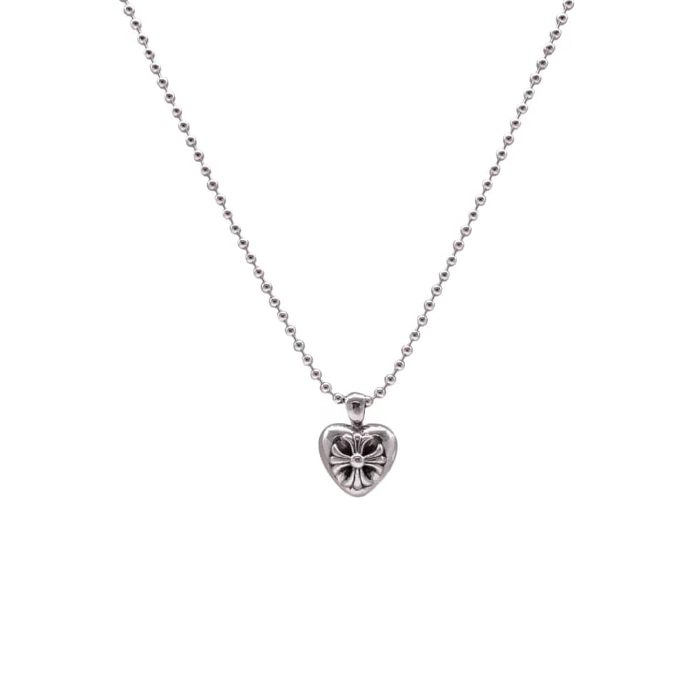 Best Replica Fake Chrome Hearts Logo Necklace - Colareps