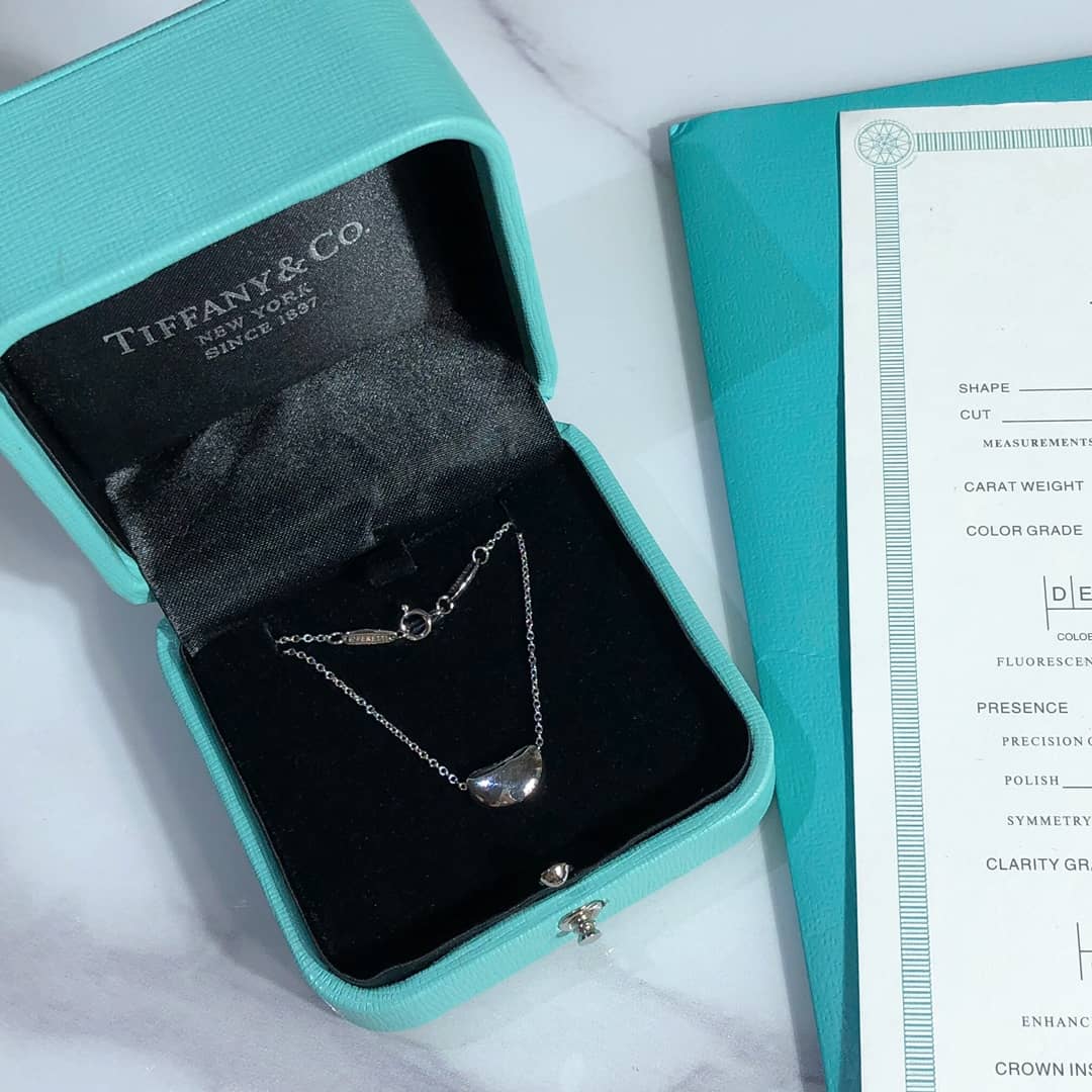Best Replica Fake Tiffany Logo Necklace - Colareps
